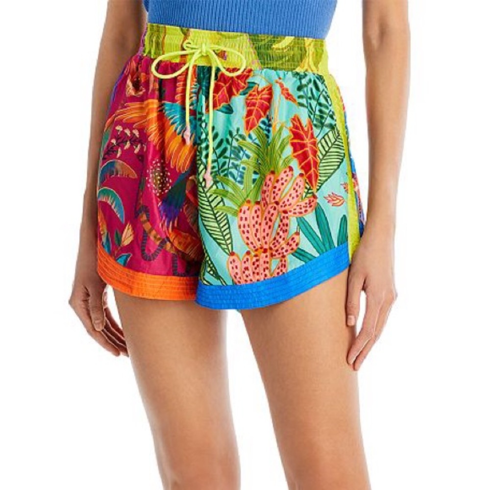 Farm Rio Mixed Print Shorts